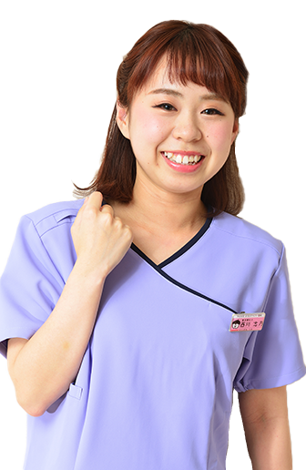 よしむらファミリー訪問歯科の歯科衛生士西川 志乃の写真